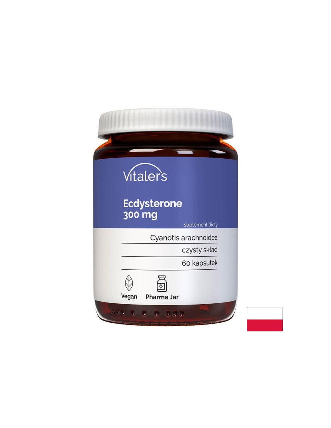 Ανάκτηση μετά την άσκηση - Ecdysterone, 300 mg x 60 κάψουλες