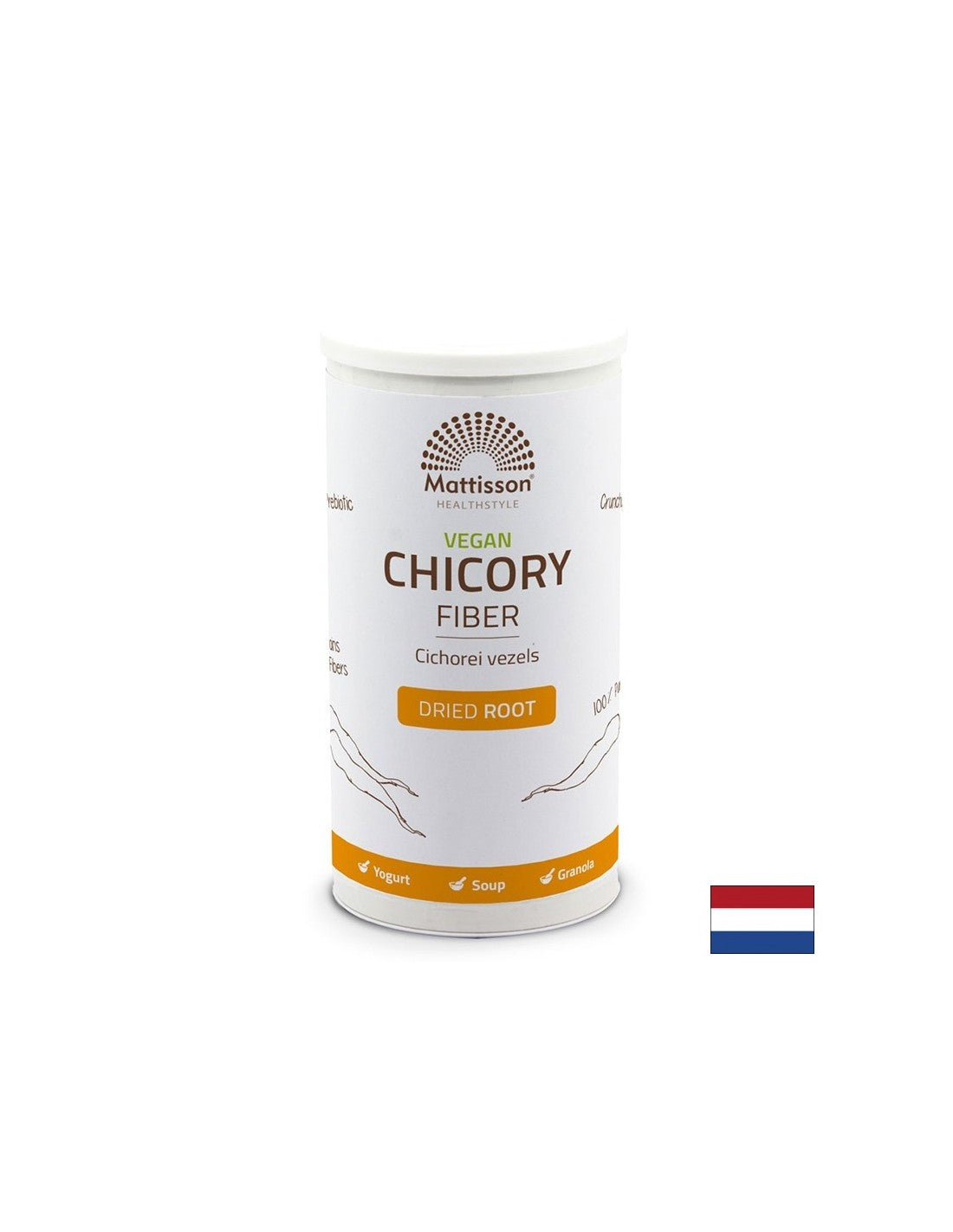 Ρίζα κιχωρίου Vegan Fiber 200g <tc>Mattisson Healthstyle</tc>