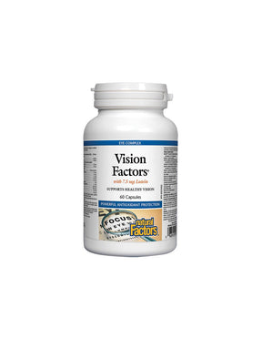 Vision Factors Strong Vision Formula, 60 Capsules Natural Factors - Nutra Best Europe