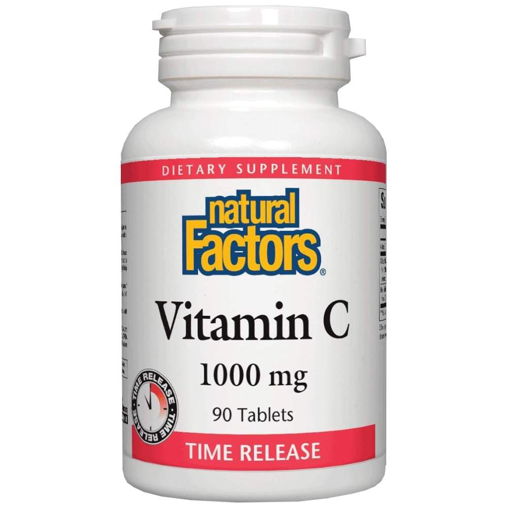 Βιταμίνη C 1000 mg Χρόνος απελευθέρωσης - 90 δισκία