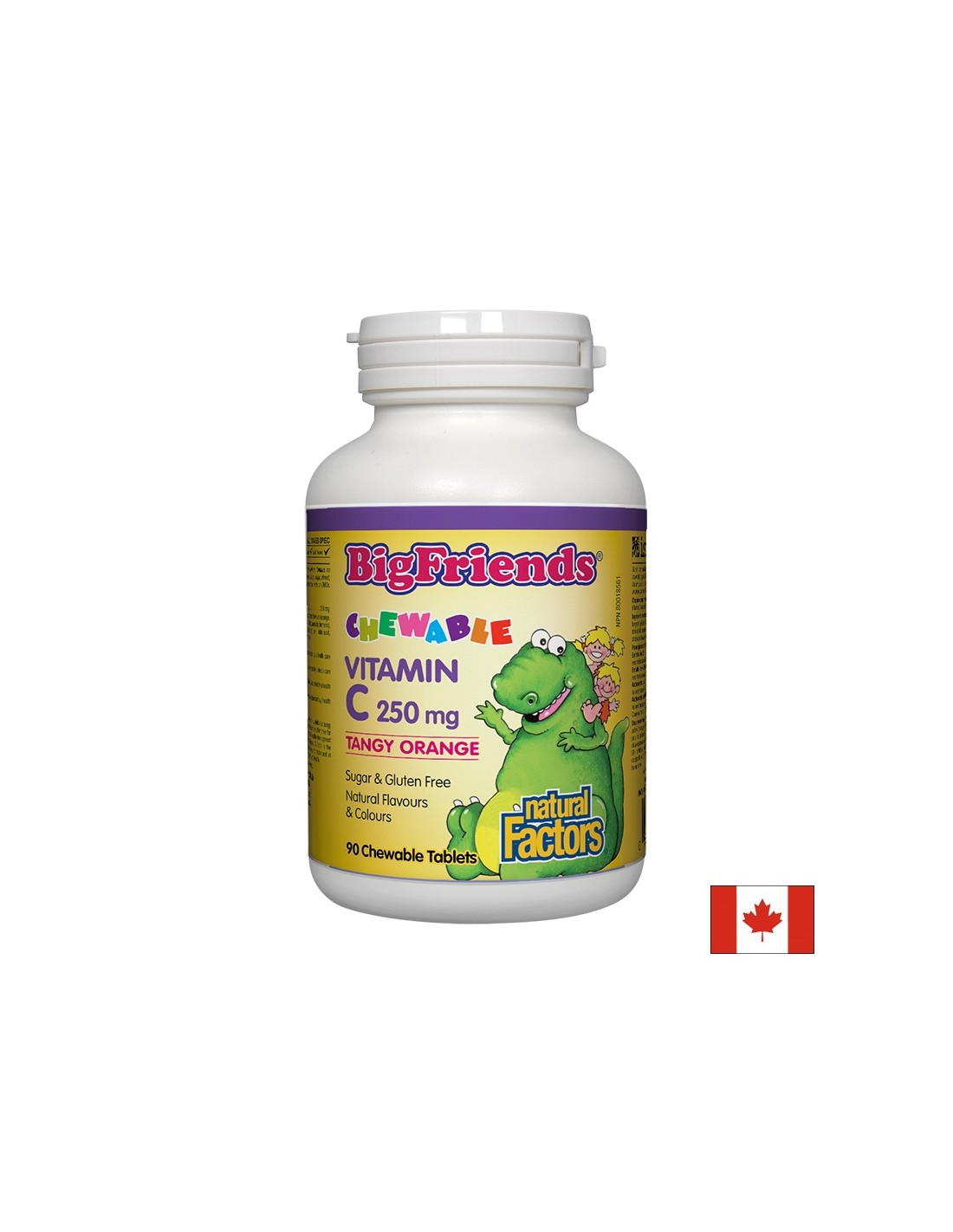Μεγάλοι φίλοι JR Chewable C 250 mg - 90 μασώμενα δισκία