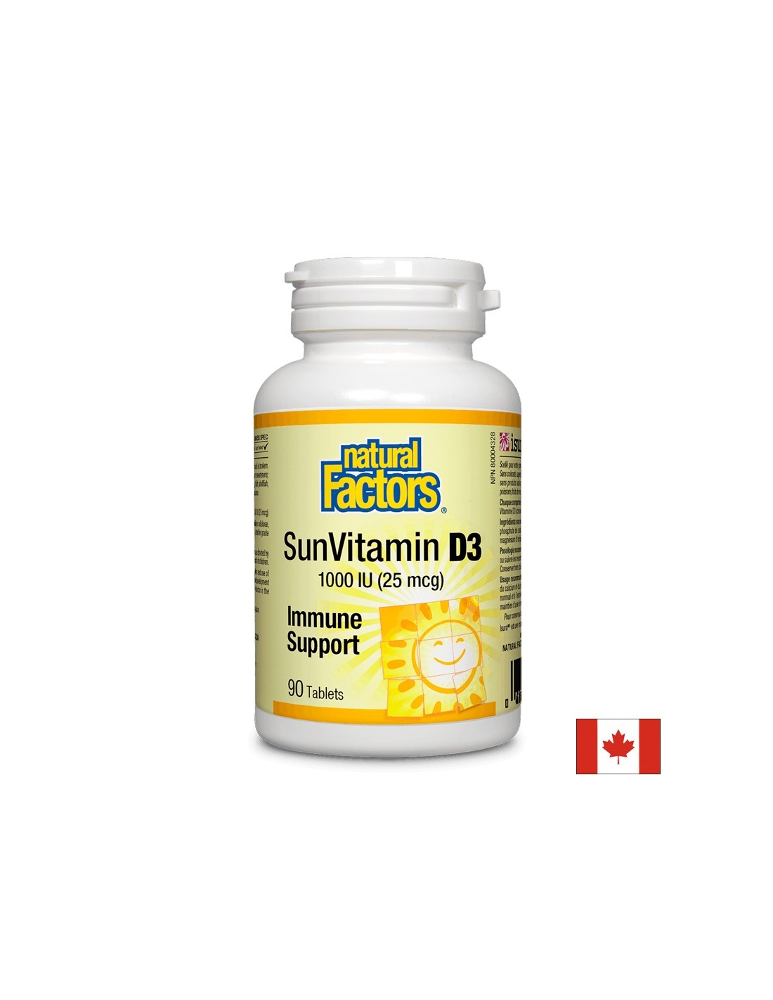 Sunvitamin D3 1000 IU - 90 δισκία