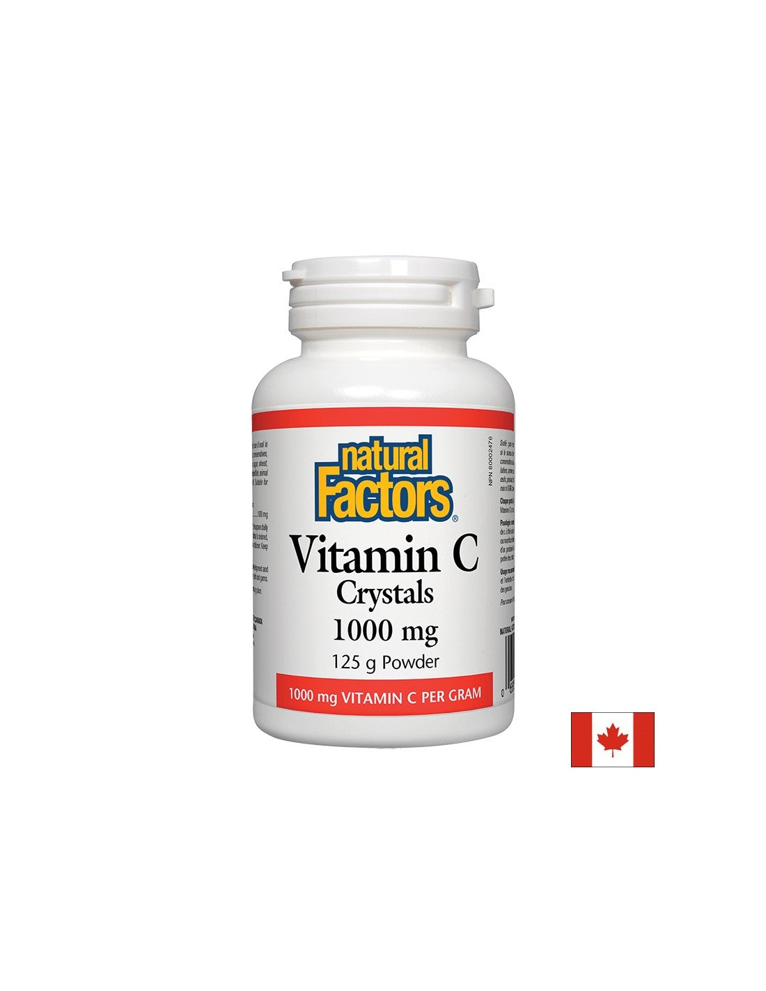 Βιταμίνη C 1000 mg κρυστάλλους - 125 γραμμάρια