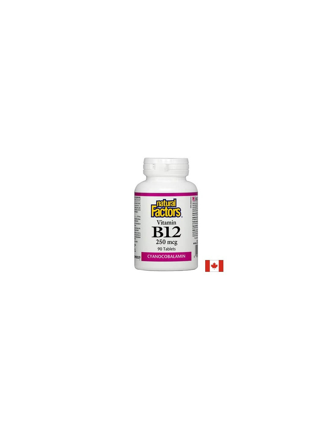 Βιταμίνη Β12 250 mcg - 90 δισκία