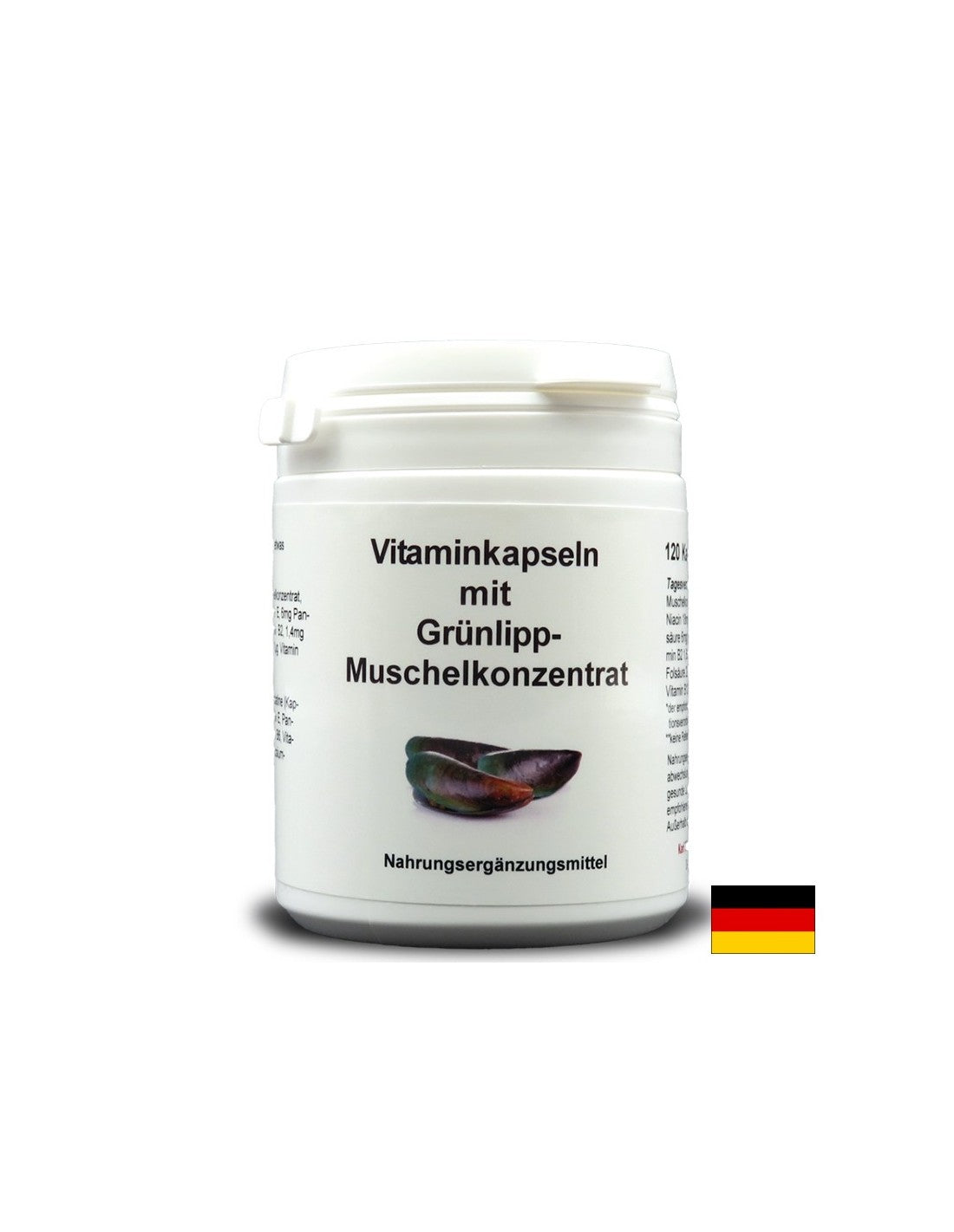 Vitaminkapseln mit Grünlipp-Muschelkonzentrat - Μύδι και βιταμίνες, 120 κάψουλες <tc>Karl Minck</tc>