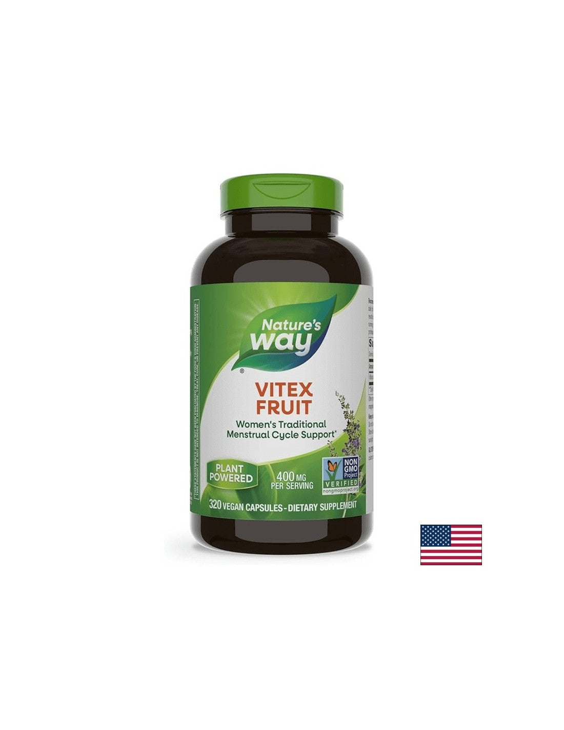 Vitex Fruit/ Vitex (φρούτα) 400 mg x 320 κάψουλες της φύσης