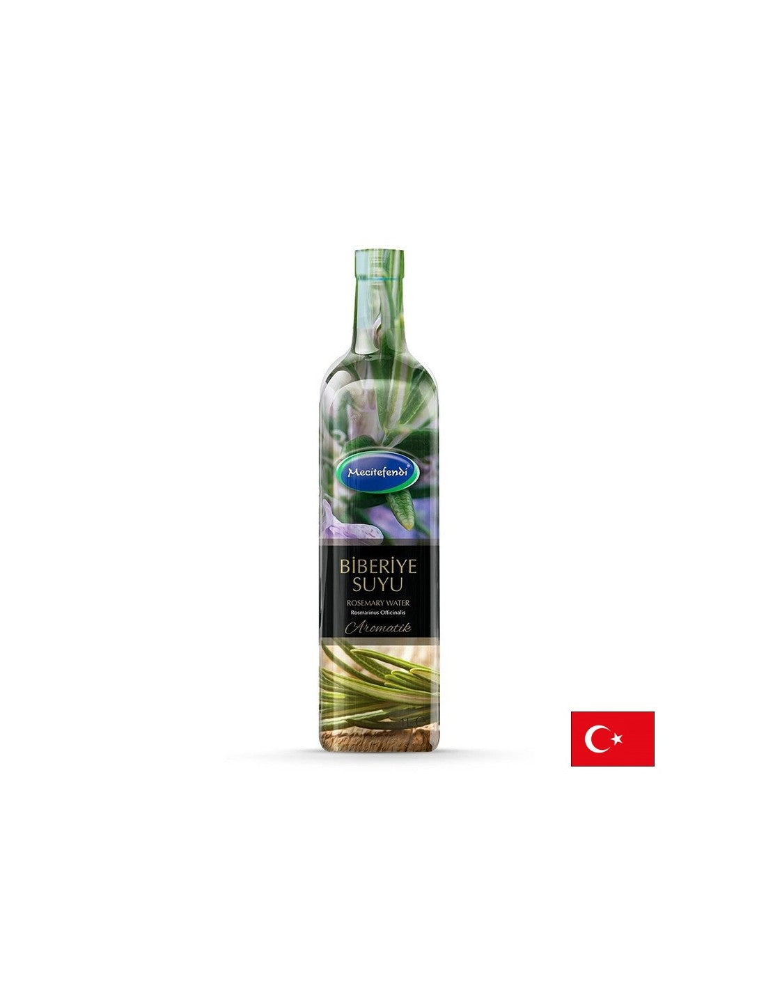 Rosemary Aromatic Water για τη λειτουργία του εγκεφάλου, 1 λίτρο, 20 δόσεις