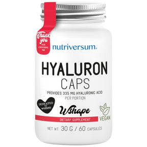 Hyaluron Caps | Hyaluronic Acid 335 mg - 60 capsules - Nutra Best Europe