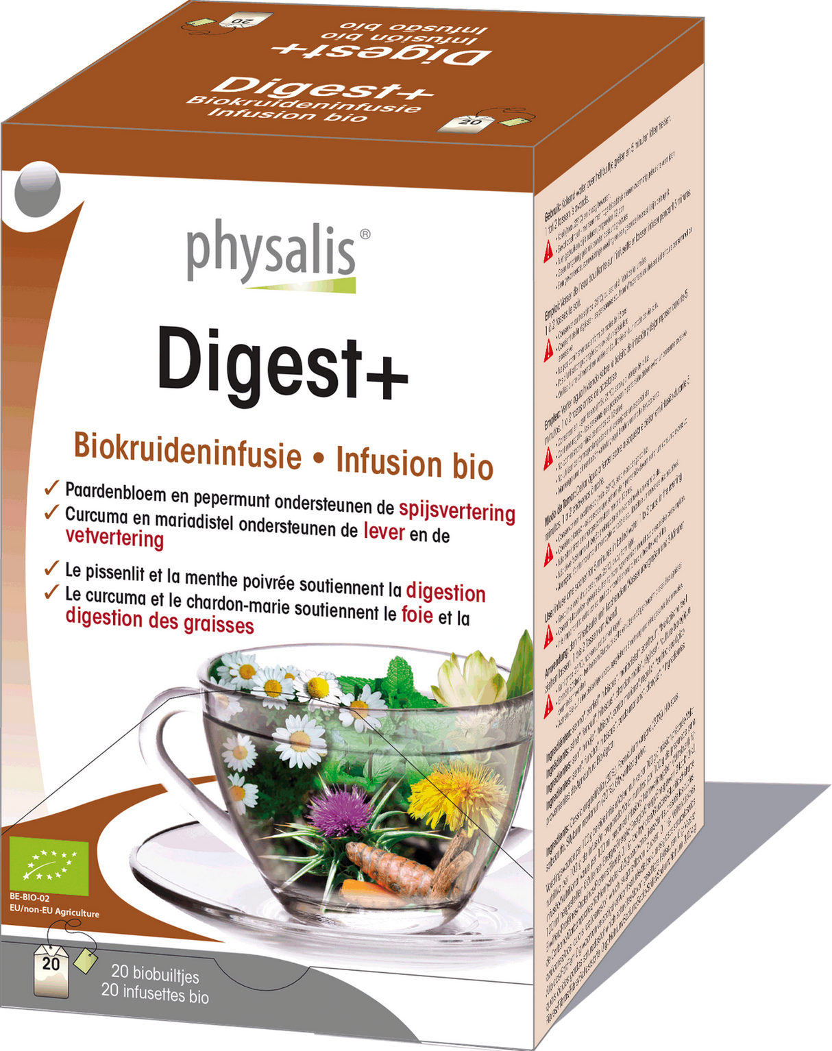 Τσάι χωνευτικού Bio x 20 τεμ. - <tc>Physalis</tc>