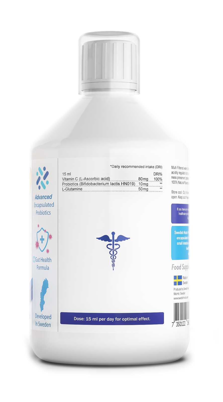 Υγρό προβιοτικό (μικροεξυτευμένο) x 500ml (vegan)