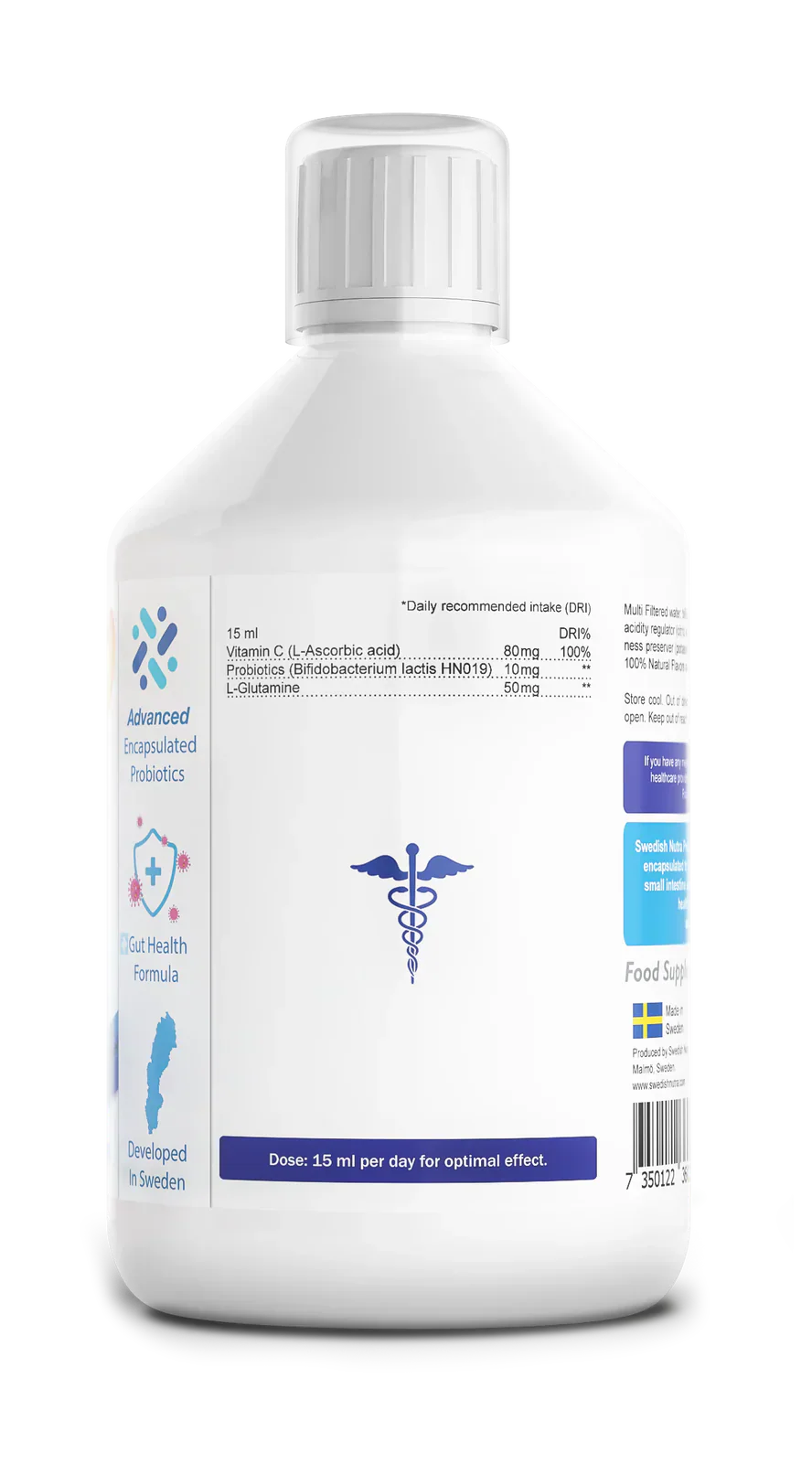 Υγρό προβιοτικό (μικροεξυτευμένο) x 500ml (vegan)