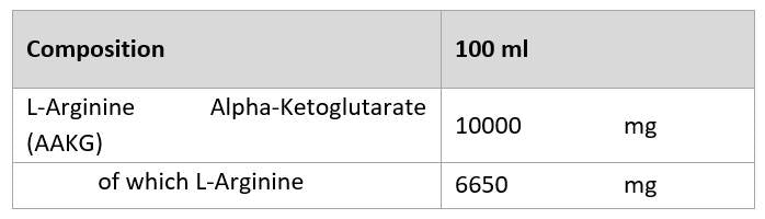 Aakg nitro shot | 10.000 mg AAKG - 100 ml