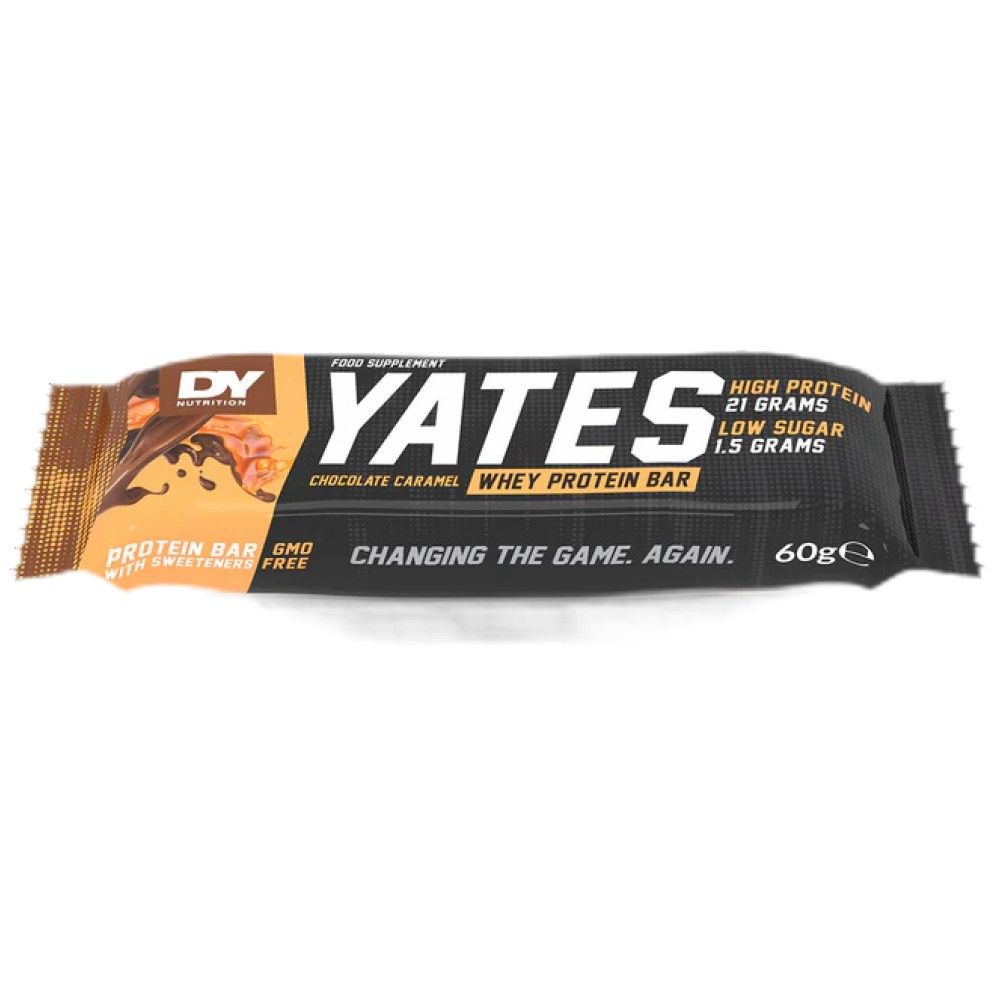 Yates Whey Protein Bar | Χωρίς ζάχαρη - 60 γραμμάρια