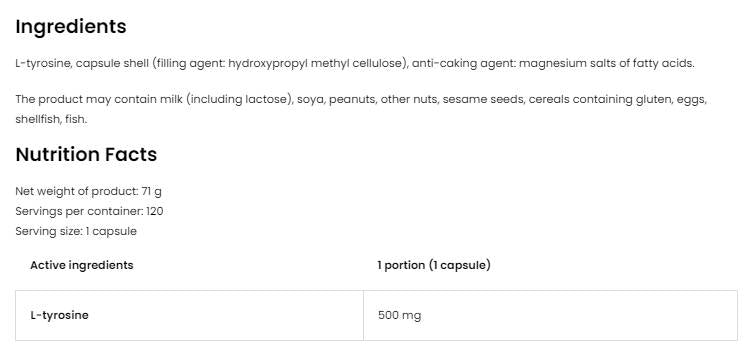 Κάψουλες 500 mg 120
