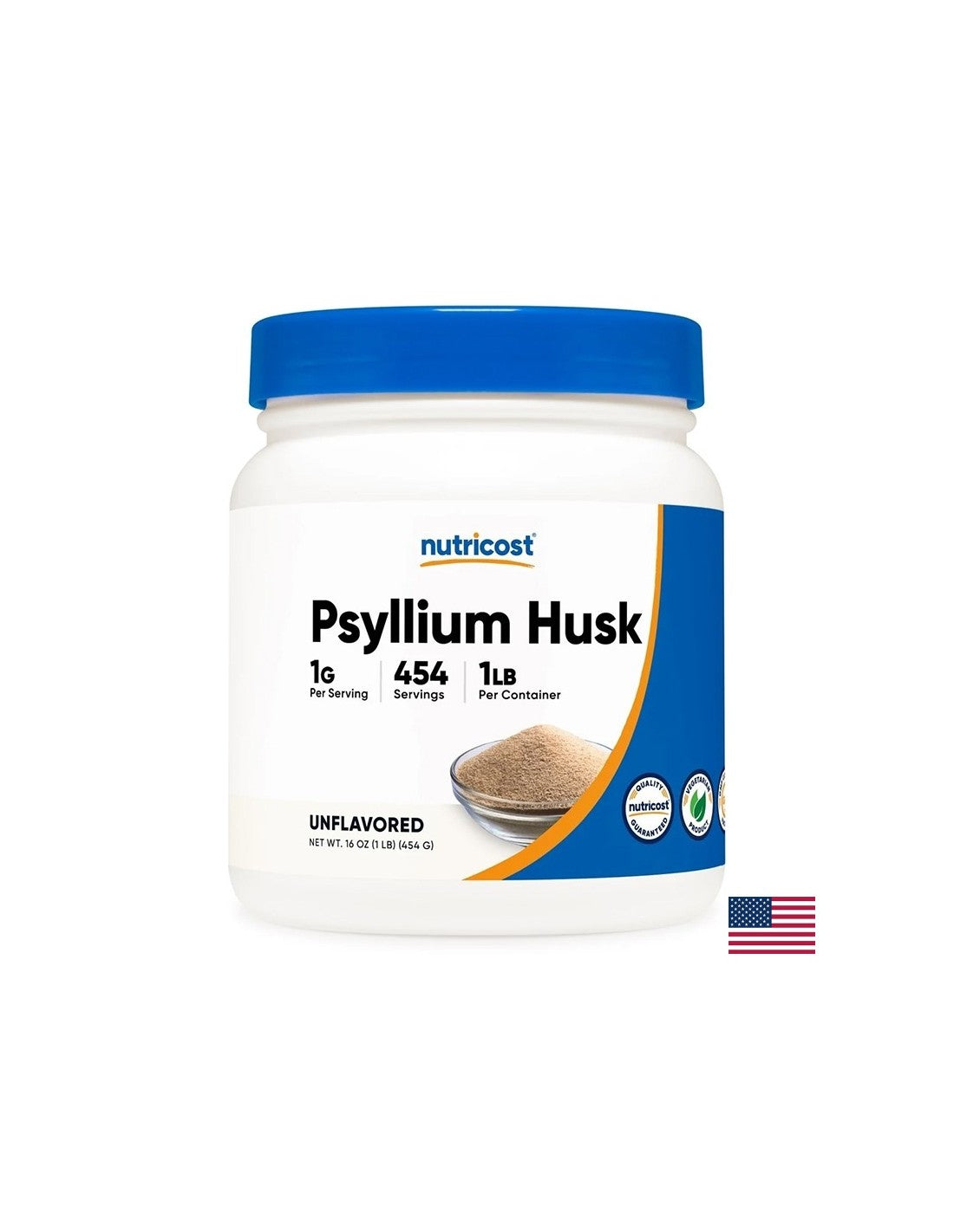 Δυσκοιλιότητα - psyllium (φλοιό), 454 g σκόνης