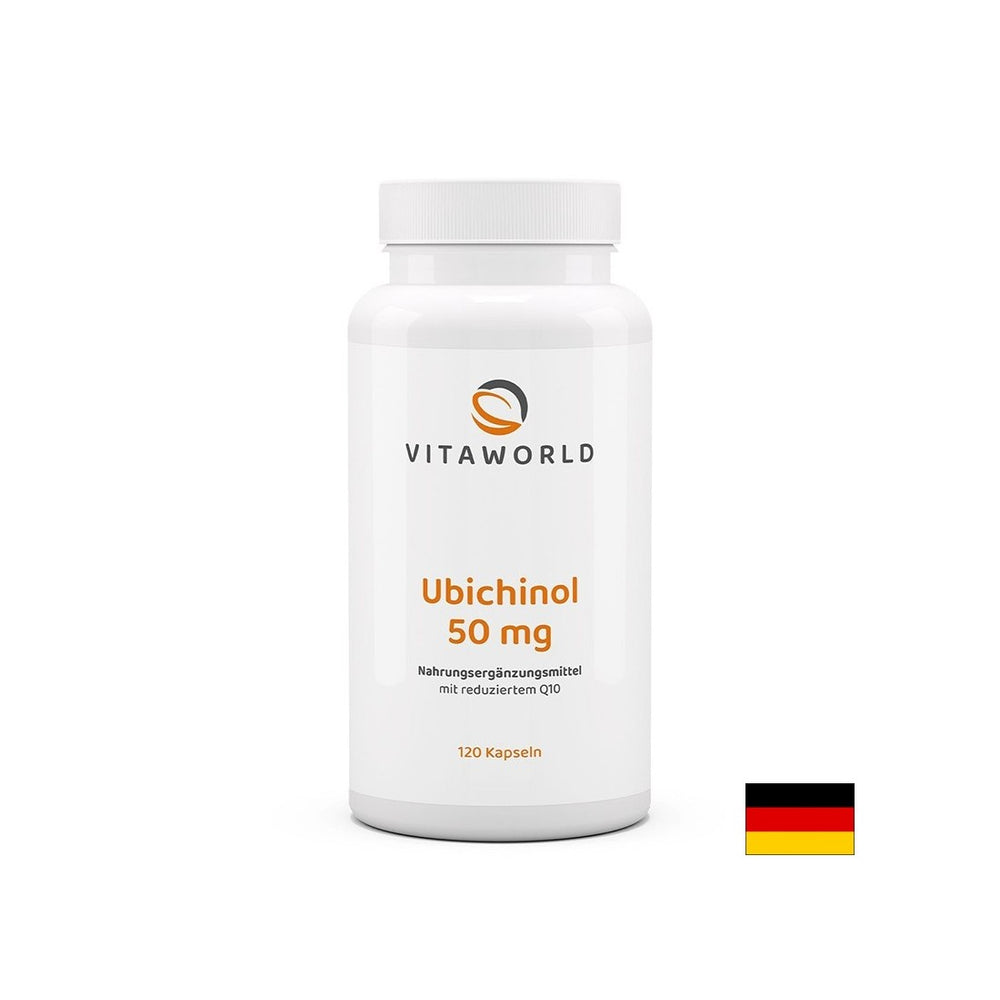 Υγιή καρδιά και ενέργεια - Coenzyme Q10 (ubiquinol), 50 mg x 60 κάψουλες