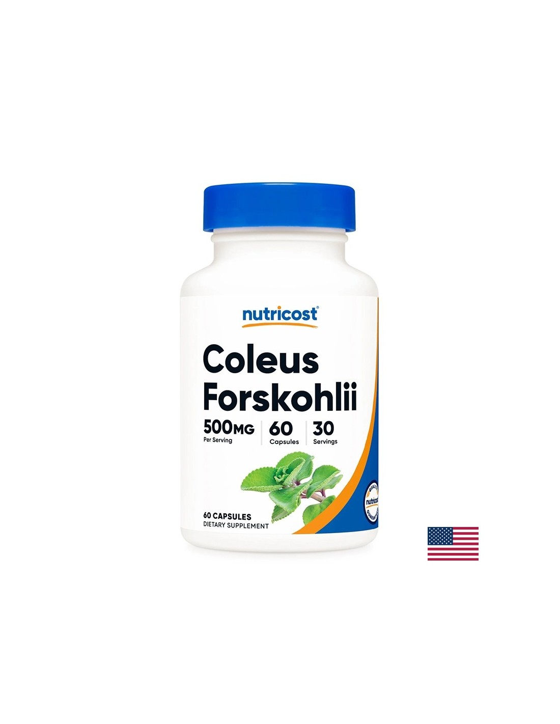 Υγιής απώλεια βάρους - Forskolin, 250 mg x 60 κάψουλες