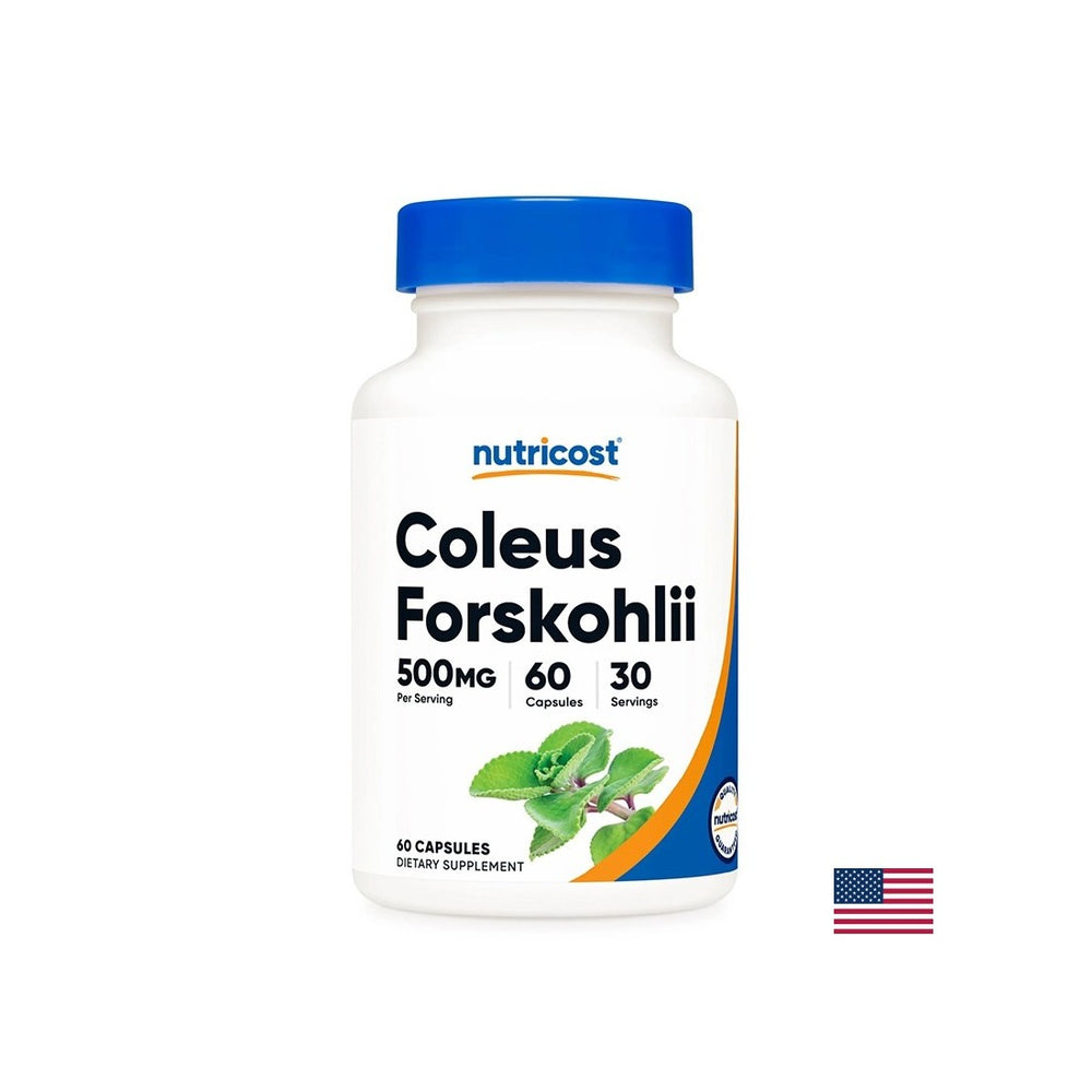 Υγιής απώλεια βάρους - Forskolin, 250 mg x 60 κάψουλες