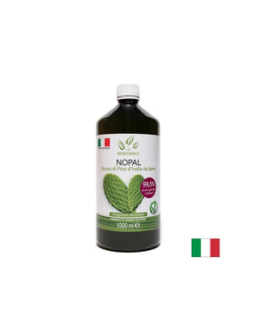 Nopal cactus juice (Opuntia/Prickly pear) – for weight loss, 1 liter, 12 doses - Nutra Best Europe
