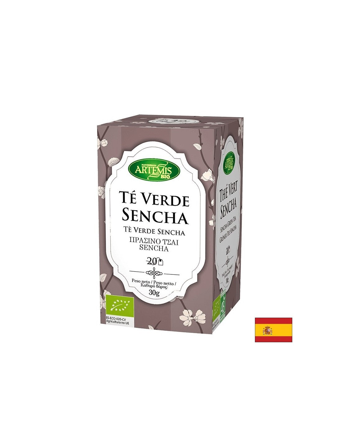 Πράσινο τσάι Sencha Bio, 20 σακούλες φίλτρων