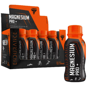 Magnesium Pro+ Endurance | with Potassium & Vitamin B1, B2, B6 - 12 x 100 ml - Nutra Best Europe