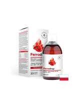 Σίδηρος + φολικό οξύ με βιταμίνες C, B6, B12, 500 ml <tc>Aura Herbals</tc>